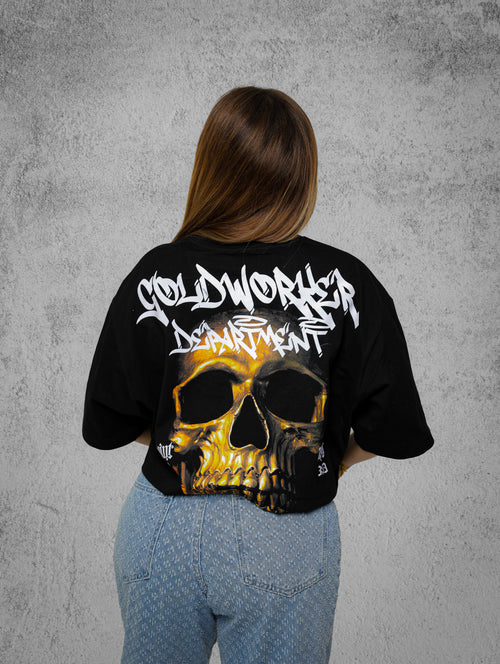 STCT001 - Goldworker Cropped Tee
