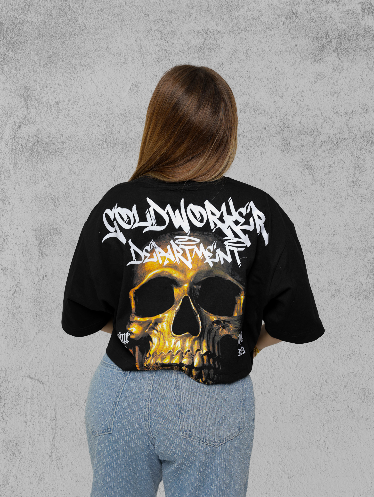 STCT001 - Goldworker Cropped Tee
