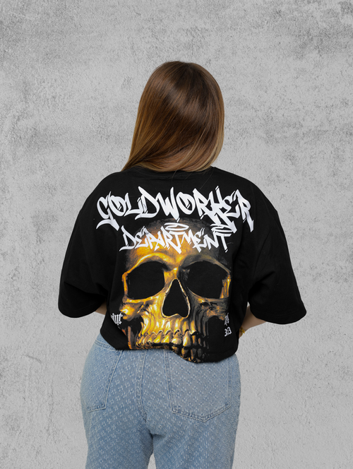 STCT001 - Goldworker Cropped Tee