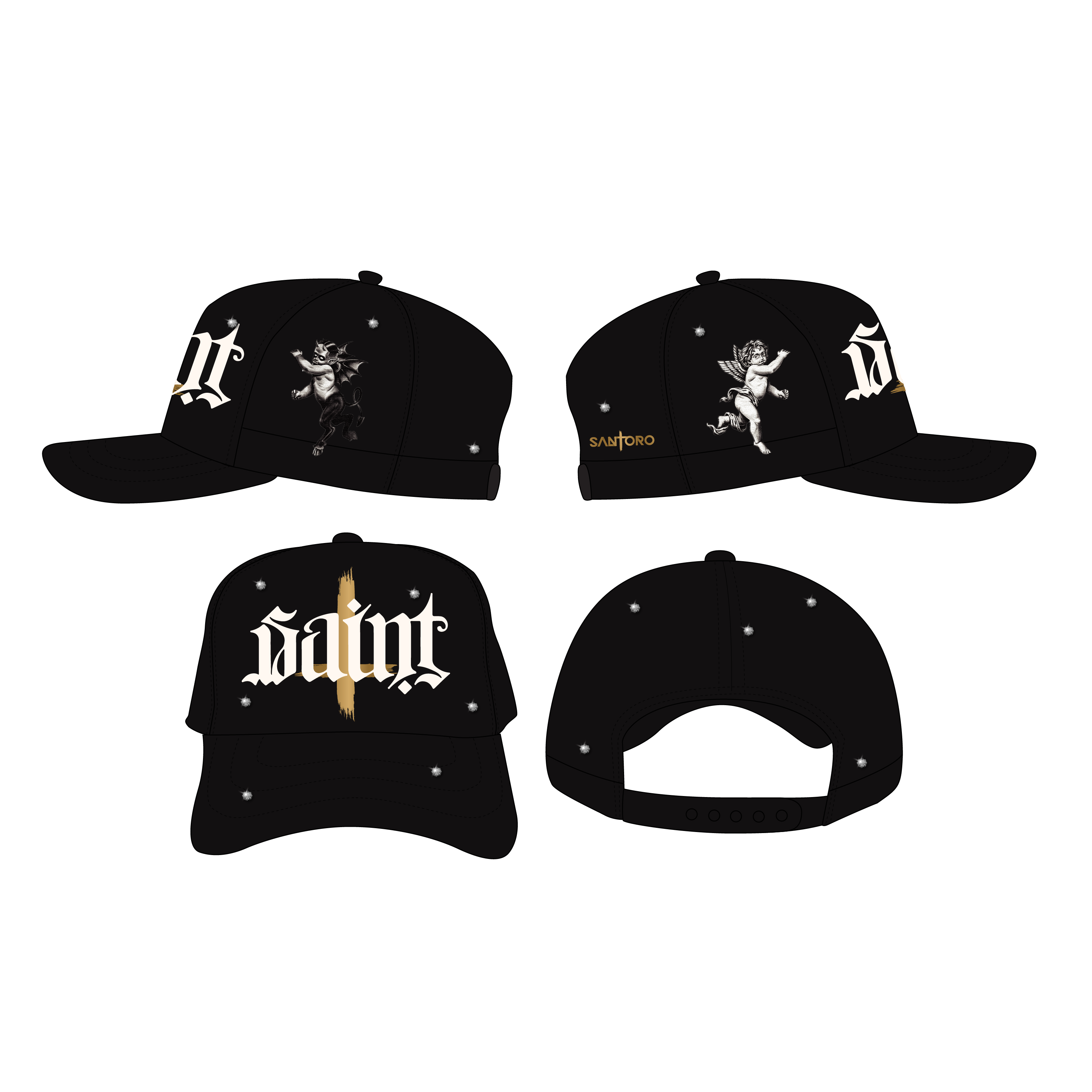 STHATOO2 - Angel & Evil Cap