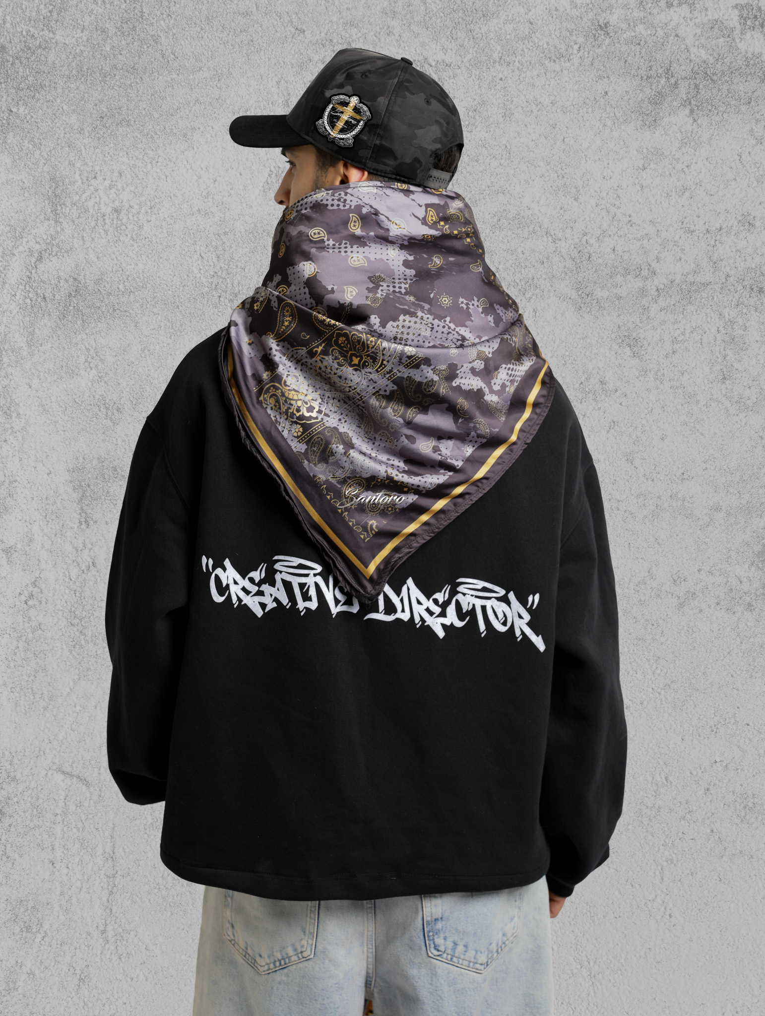 STHSOO2 - Scarf Hoodie