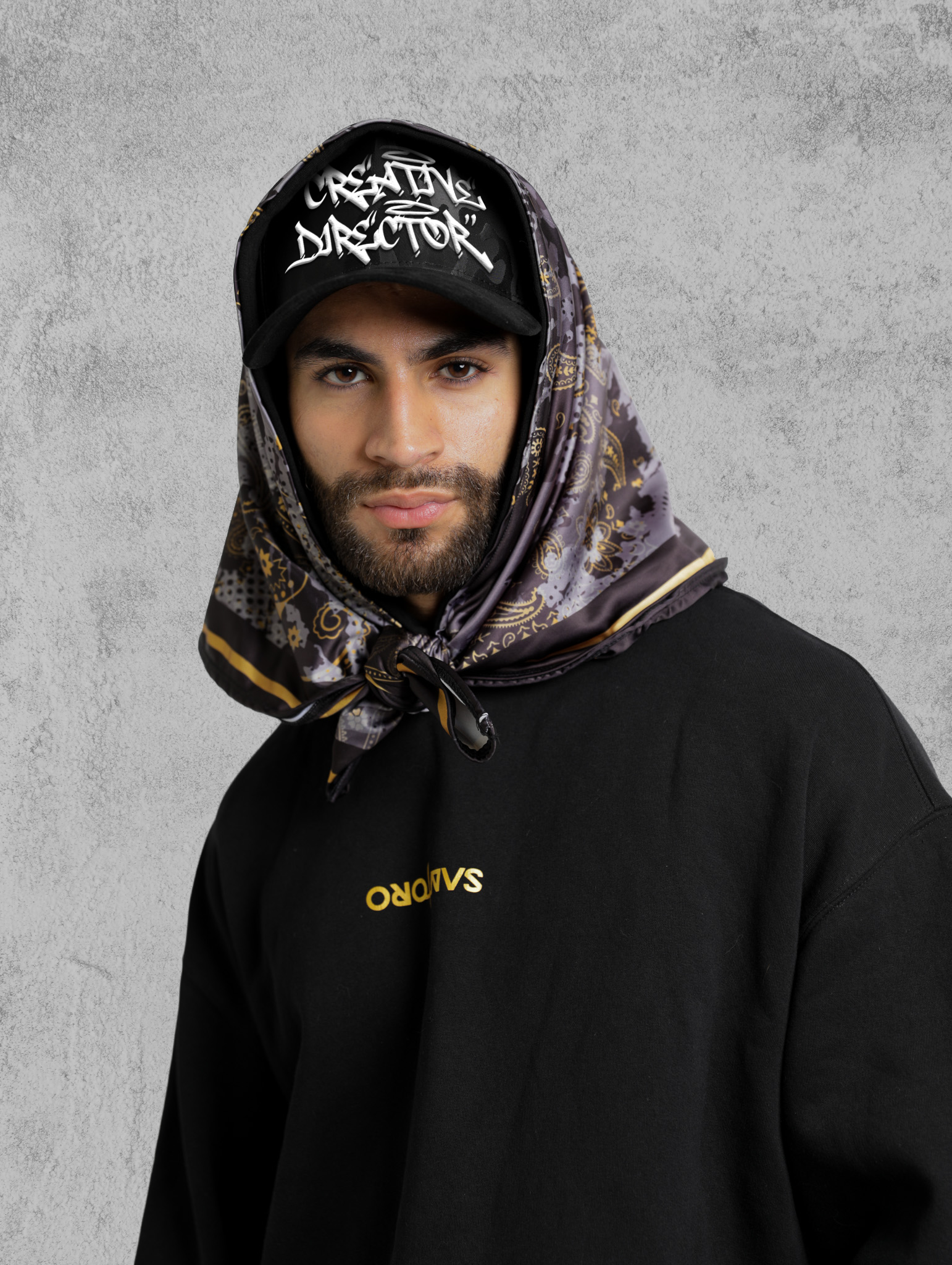 STHSOO2 - Scarf Hoodie