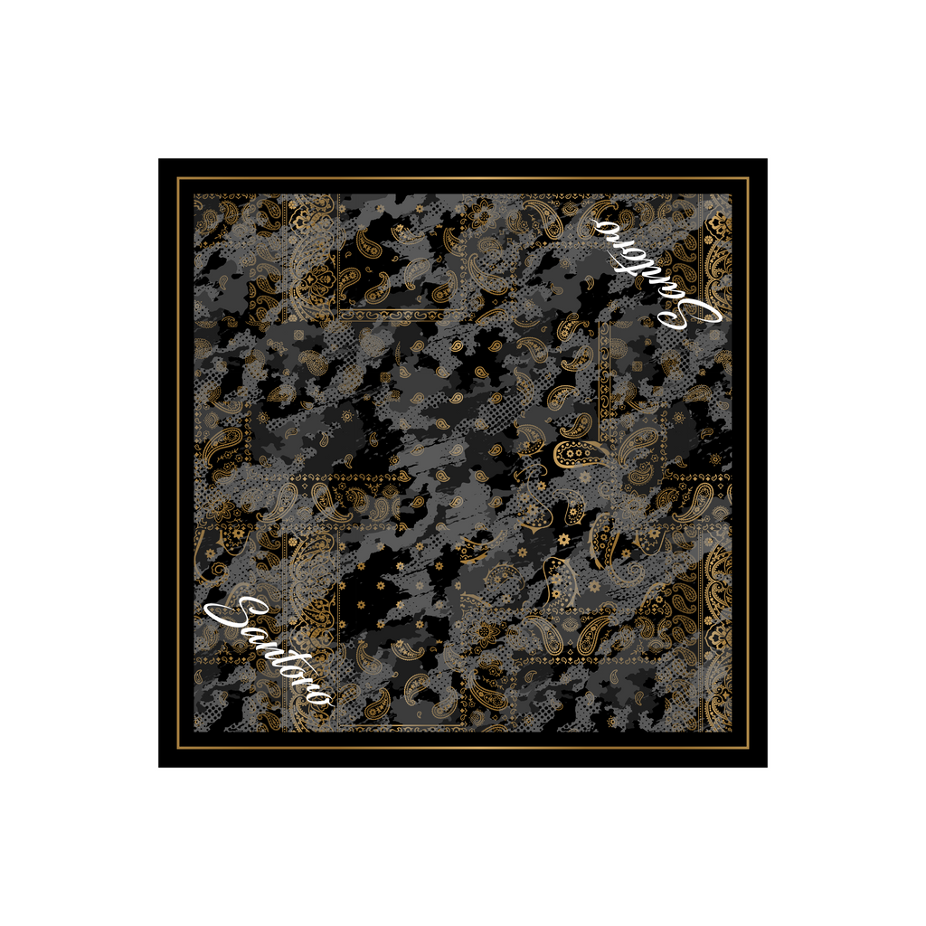 Santoro Gallery Camo Print Scarf, Drop 00 limited edition streetwear — product photo