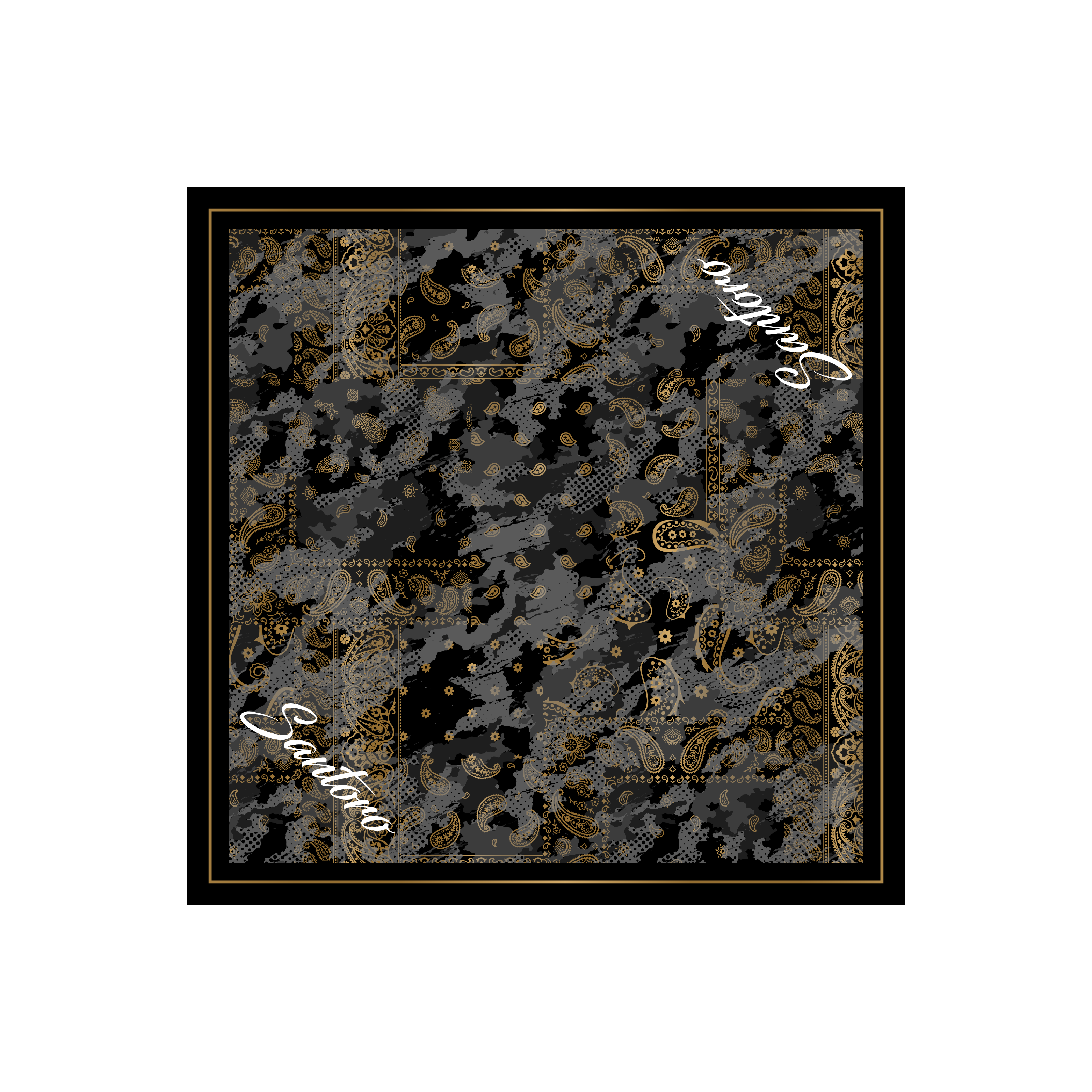 STSCOO1 - Camo Scarf