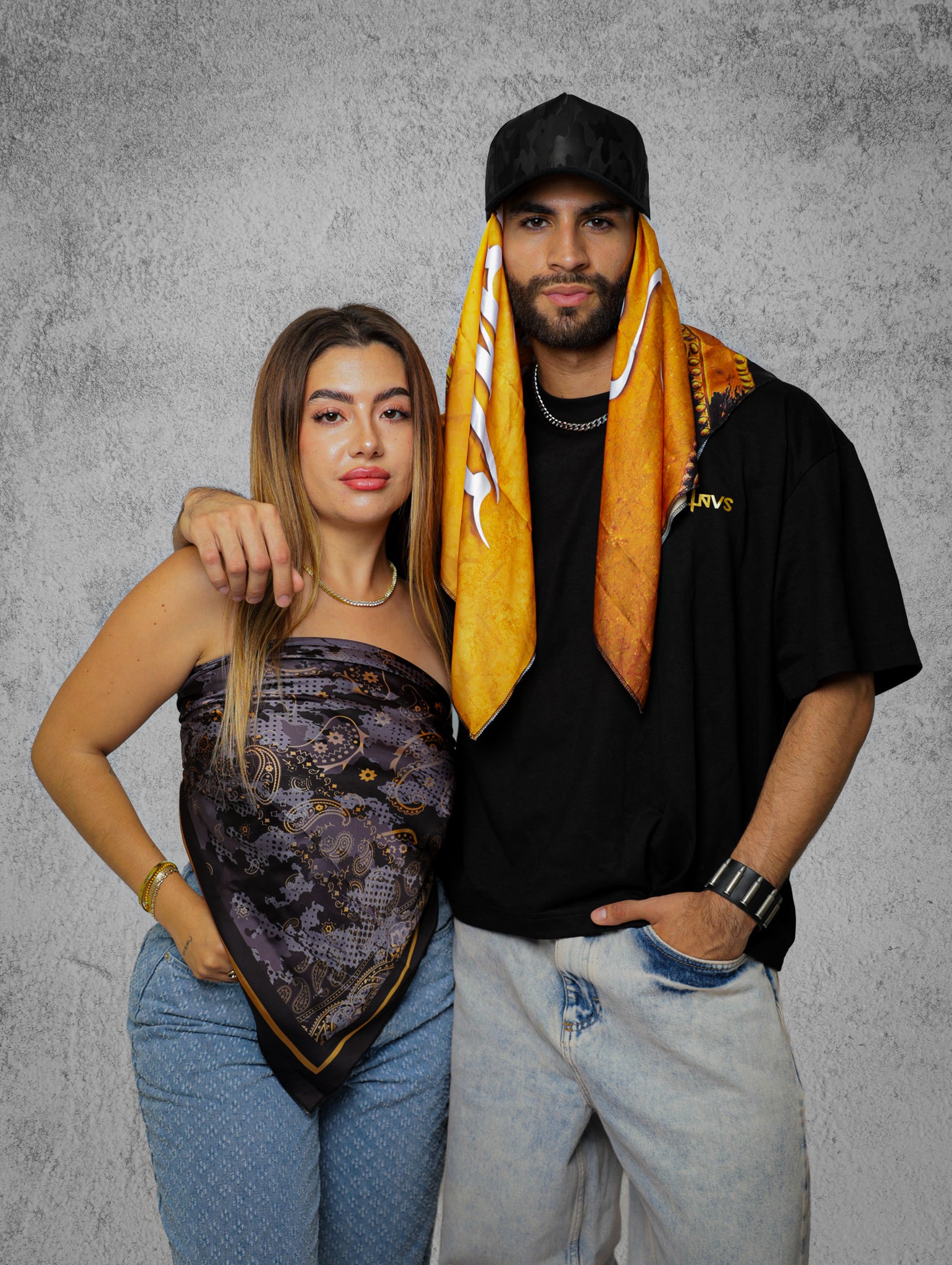 STSCOO1 - Camo Scarf